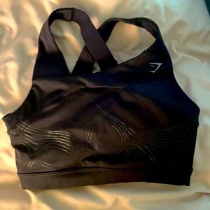 Gym shark sport bra size small